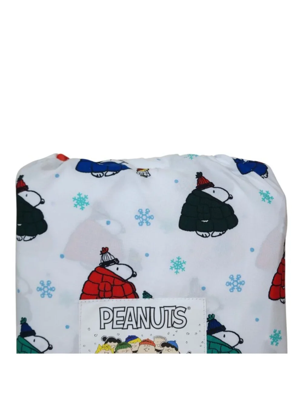 Peanuts Snoopy King Sheet Set By Berkshire Holiday Christmas Igloo Winter 4 pc